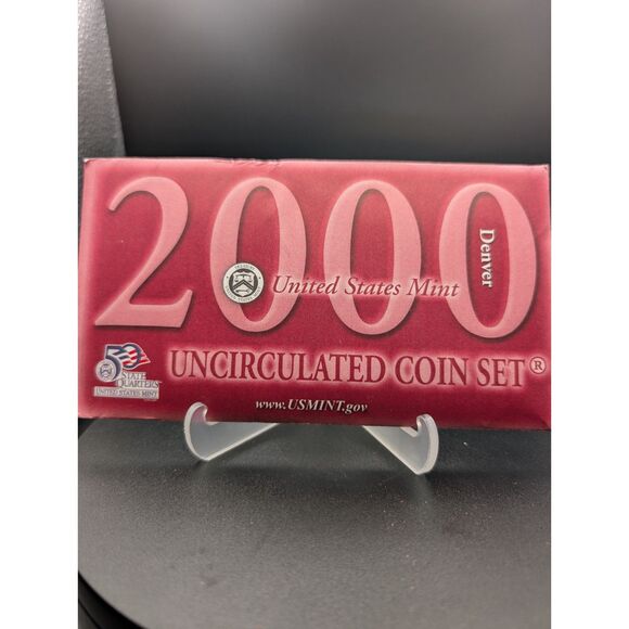 2000 Denver Uncirculated Mint Set — OGP w/ COA - Picture 3 of 5